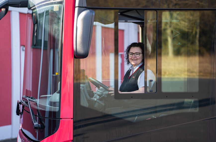 Busfahrerinnen in Bayern - ein Einblick